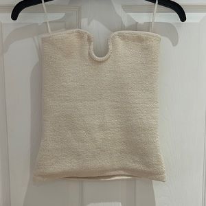 Beige Tube Top